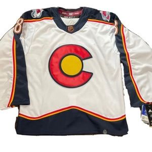 Cale Makar Colorado Avalanche Jersey Men's 52 Large L Brand New Stitched Retro